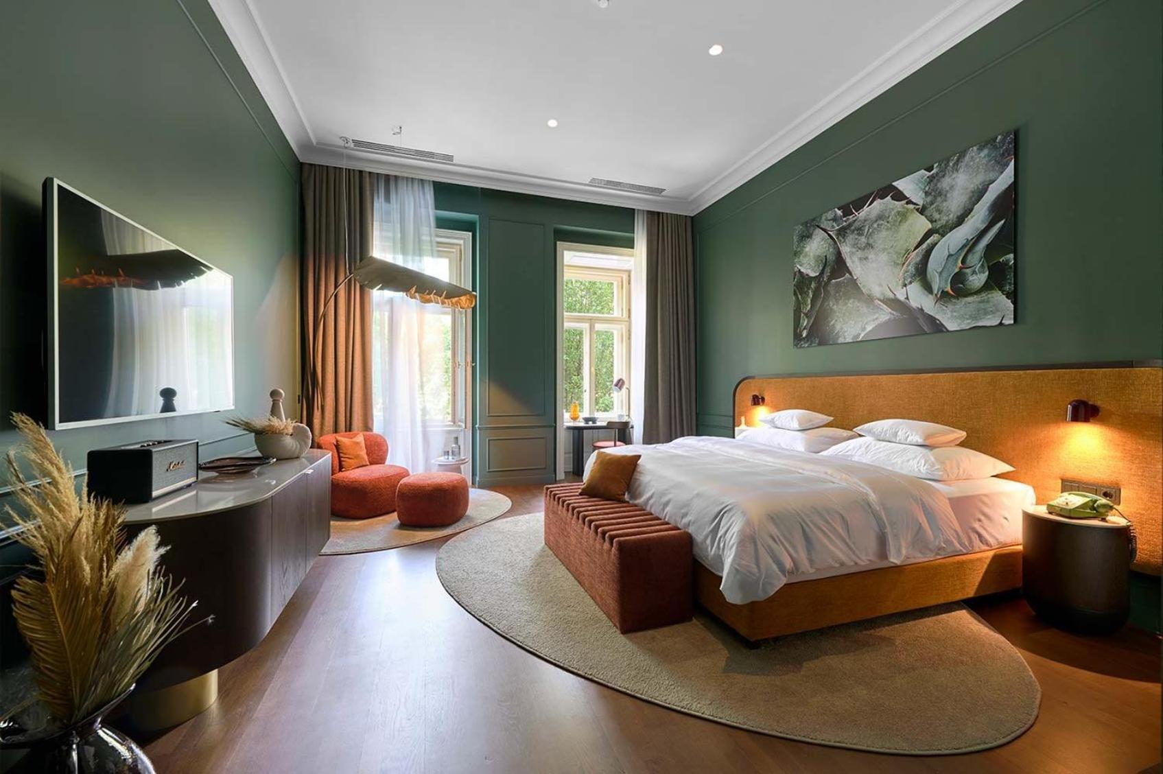 Verno House Budapest, Vignette Collection By Ihg エクステリア 写真 A bedroom at the hotel